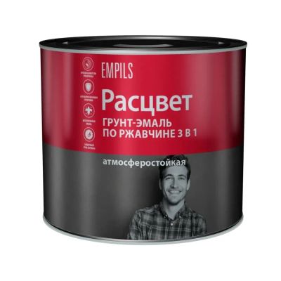 Лот: 24087133. Фото: 1. Грунт-эмаль Расцвет, по ржавчине... Краски, лаки, растворитель