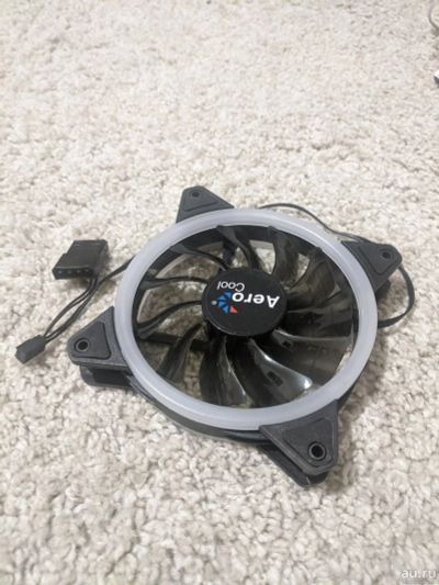 Лот: 16680465. Фото: 1. Вентилятор Aerocool Rev Blue 3... Системы охлаждения
