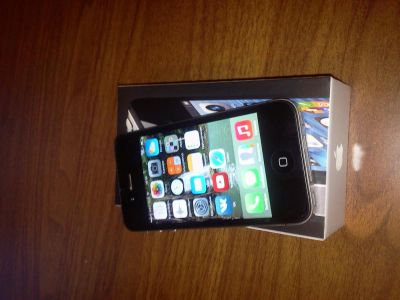 Лот: 3194003. Фото: 1. Apple iPhone 4 8GB Black/ 3G... Смартфоны