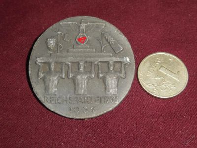 Лот: 5840601. Фото: 1. Знак, значок 1937 год, 2 WK, 3... Нашивки, шевроны, погоны