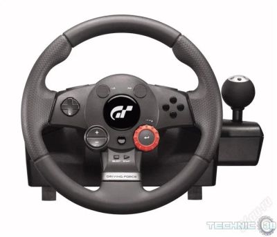 Лот: 1952573. Фото: 1. Руль Logitech Driving force GT... Рули, джойстики