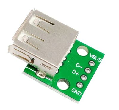 Лот: 21382107. Фото: 1. Гнездо USB 2.0 4 pin на плате. Разъёмы