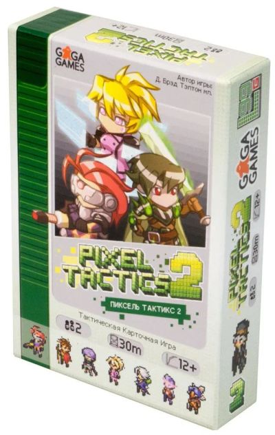 Лот: 14718558. Фото: 1. Настольная игра Pixel Tactics... Настольные игры, карты