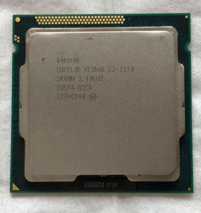 Лот: 14776819. Фото: 1. Intel Xeon E3 1270 (Core i7-2600... Процессоры