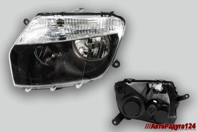 Лот: 21174210. Фото: 1. Фара Renault Duster (2010-2014... Оптика и освещение