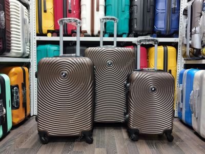 Лот: 16355186. Фото: 1. Чемодан Мини ABS plastic с расширением... Чемоданы и сумки дорожные