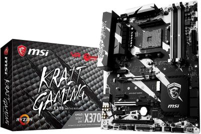 Лот: 12963152. Фото: 1. MSI X370 Krait Gaming + Ryzen... Комплекты запчастей