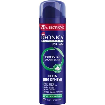 Лот: 24093534. Фото: 1. Пена для бритья, Deonica, For... Уход за лицом 