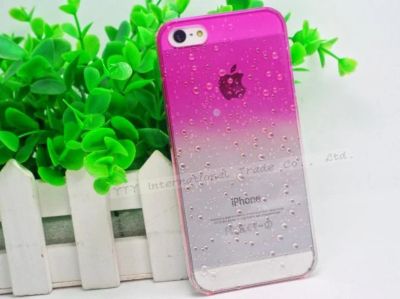 Лот: 4724881. Фото: 1. Чехол Iphone 5 / 5s "капли 3d... Чехлы, бамперы