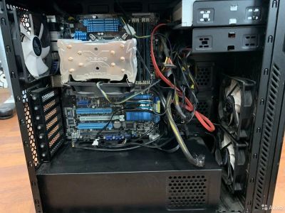 Лот: 16943118. Фото: 1. Системник Intel 2600K4400/16Gb... Компьютеры в сборе