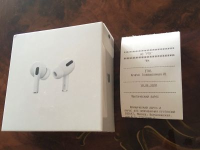 Лот: 16215906. Фото: 1. Apple AirPods Pro, оригинал, новые... Красноярск