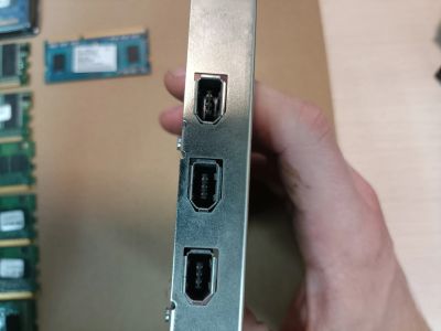 Лот: 20834615. Фото: 1. Комплектующие ПК Firewire плата. Платы расширения, контроллеры, доп. порты