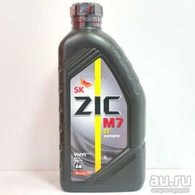 Лот: 16499408. Фото: 1. ZIC M7 2T 1л (масло синтетическое... Масла, жидкости