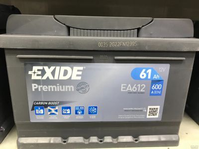 Лот: 13211519. Фото: 1. Аккумулятор Exide premium 61 а... Аккумуляторы