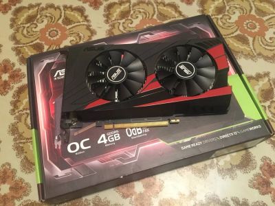 Лот: 18442948. Фото: 1. Видеокарта Asus GTX 1050 TI expedition... Видеокарты