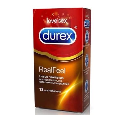 Лот: 6368806. Фото: 1. Презервативы Durex Real Feel 12... Презервативы