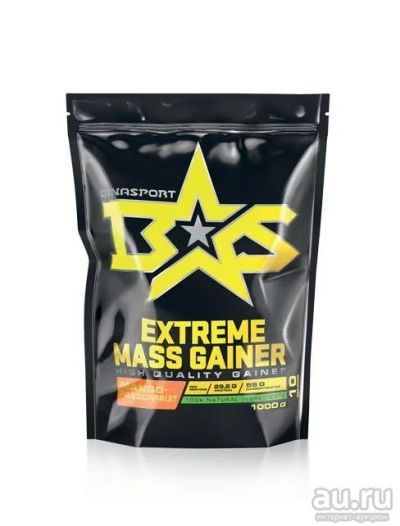 Лот: 9745040. Фото: 1. Гейнер EXTReME MASS GAiNER от... Спортивное питание, витамины