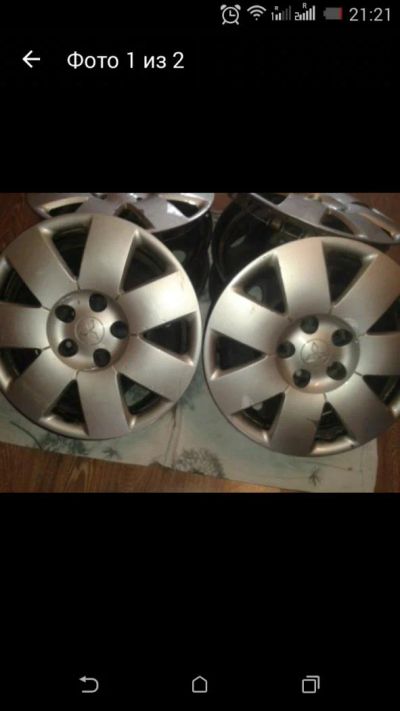 Лот: 8317481. Фото: 1. Колпаки на Мицубиси. Колпаки