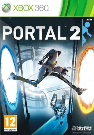 Лот: 13346291. Фото: 1. Portal 2 [Xbox 360, русская версия... Игры для консолей
