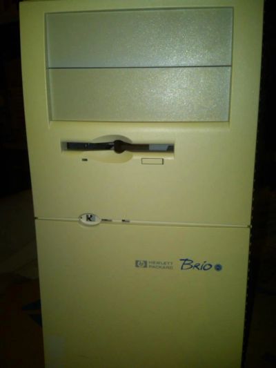 Лот: 6346153. Фото: 1. Корпус с блоком питания HP Brio... Корпуса, блоки питания