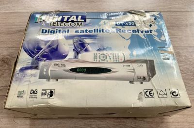 Лот: 21387234. Фото: 1. Digital Satellite receiver DT-X50... Цифровое, спутниковое ТВ