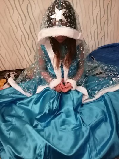 Лот: 15072604. Фото: 1. Костюм Снежинки, Эльзы. Детские карнавальные, праздничные костюмы