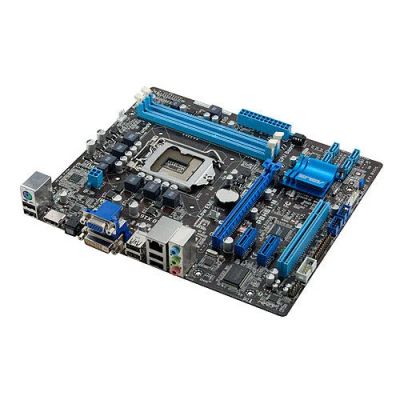 Лот: 5581031. Фото: 1. Материнская плата Asus P8H61-M. Материнские платы