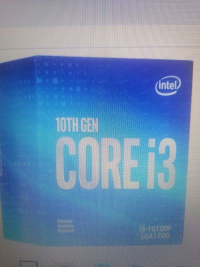Лот: 17238980. Фото: 1. Процессор Intel Core i3-10100F... Процессоры