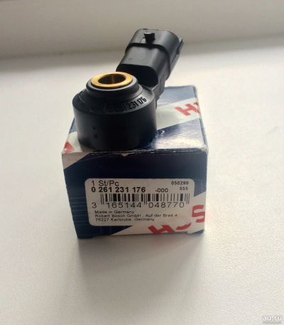 Лот: 16626811. Фото: 1. Датчик детонации Bosch 0261231176... Электрооборудование