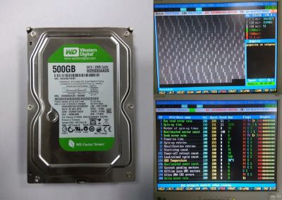 Лот: 13513049. Фото: 1. Жесткий диск WD WD5000AADS 500... Жёсткие диски (HDD)