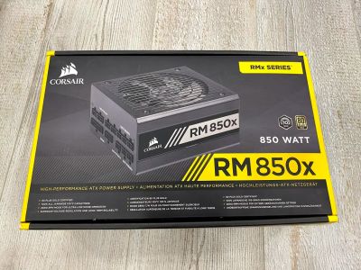 Лот: 16756404. Фото: 1. Блок питания Corsair RM850x 850W... Корпуса, блоки питания