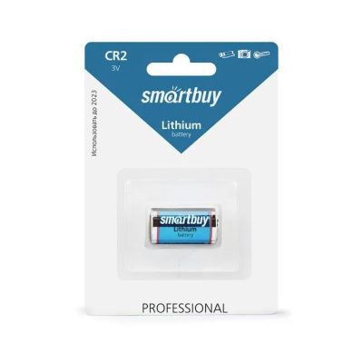 Лот: 22150119. Фото: 1. Элем.пит.SMARTBUY CR2/1BP (12... Батарейки, аккумуляторы, элементы питания