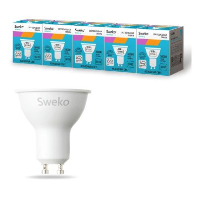 Лот: 25714121. Фото: 1. Светодиодные лампы Sweko софит... Лампочки