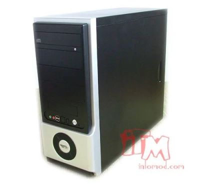 Лот: 5913268. Фото: 1. Системный блок C2D E5200/4Gb DDR2... Компьютеры в сборе