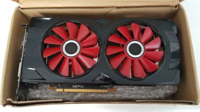 Лот: 20652291. Фото: 1. Видеокарта XFX RX570 8GB. Видеокарты