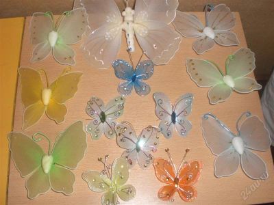 Лот: 873713. Фото: 1. бабочки на булавках (набор). Другое (домашний быт)