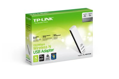Лот: 4127687. Фото: 1. Адаптер беспроводной TP-Link TL-WN721N... WiFi, Bluetooth адаптеры