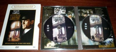 Лот: 2846802. Фото: 1. DVD Однажды в Америке на 2-х дисках... Видеозаписи, фильмы