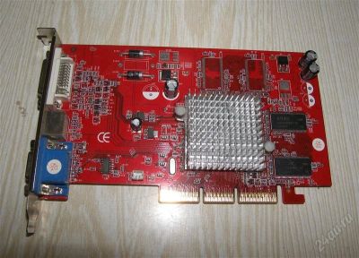 Лот: 2955107. Фото: 1. AMD ATI Radeon 9200SE 128MB AGP... Видеокарты