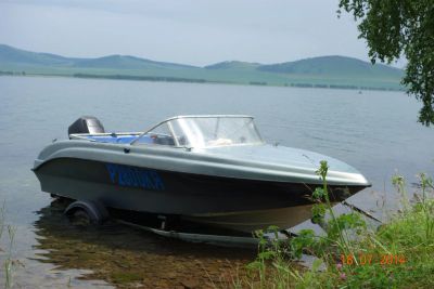 Лот: 3098460. Фото: 1. Лодка Нептун 450 с двигателем... Лодки и катера