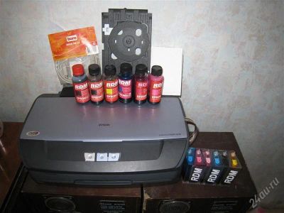 Лот: 891275. Фото: 1. Epson stylus PHOTO R 270 + СНПЧ... Струйные принтеры