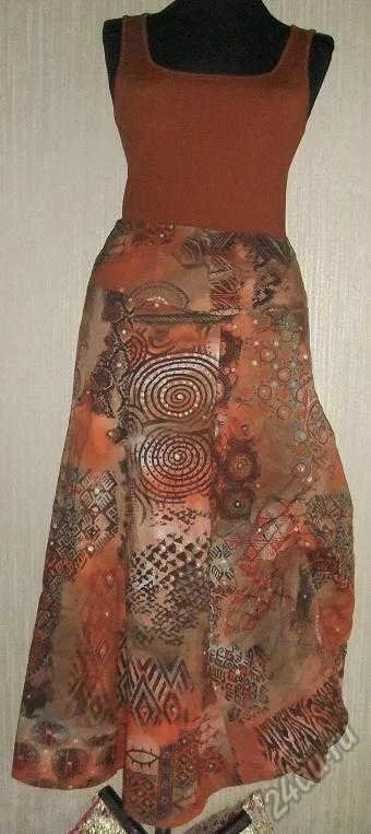 Лот: 5872467. Фото: 1. Костюм,юбка в пол+майка Zara... Костюмы