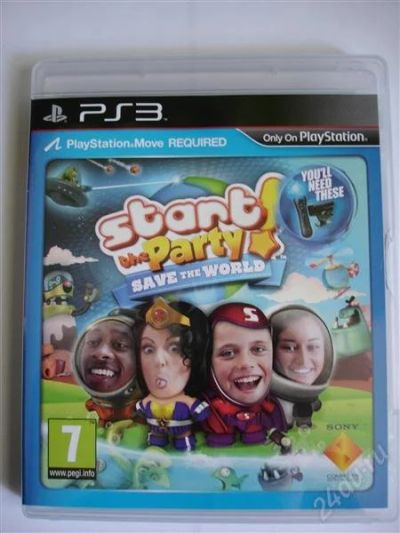 Лот: 1588007. Фото: 1. Start the Party! Save the World... Игры для консолей