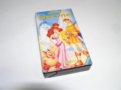 Лот: 3580536. Фото: 1. Видеокассета "Геркулес". Детская... Видеозаписи, фильмы