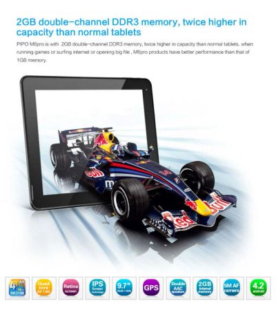 Лот: 3501872. Фото: 1. Pipo m6 pro 3g 32gb, Планшет 9... Планшеты