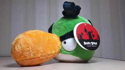 Лот: 3229333. Фото: 1. Мягкая игрушка ANGRY BIRDS (ДЖиГИД... Мягкие