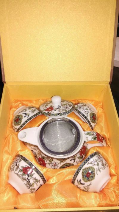 Лот: 19006400. Фото: 1. Набор для чайной церемонии «Цветение... Сервизы, наборы посуды
