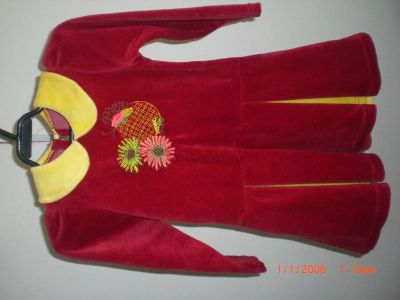 Лот: 6188070. Фото: 1. платье велюровое. Платья, сарафаны