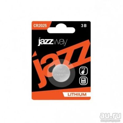 Лот: 17595583. Фото: 1. Батарейка Jazzway CR 2025 BL-1... Батарейки, аккумуляторы, элементы питания