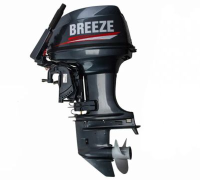 Лот: 25208685. Фото: 1. 2х-тактный лодочный мотор BREEZE... Лодочные моторы